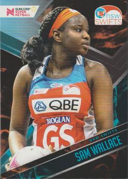 2019 Tap 'N' Play Suncorp Super Netball #53 Sam Wallace Front